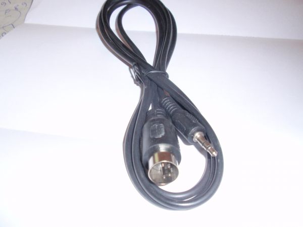 Audio Adapter für Röhrenradios DIN Stecker 5-pol auf Stereo Klinkenstecker