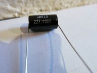 0,022µF/400V schwarz 0,022µF/400V schwarz