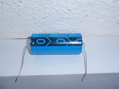 100µF/450V axial