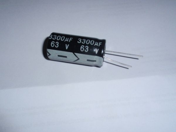 3300µF/63V radial