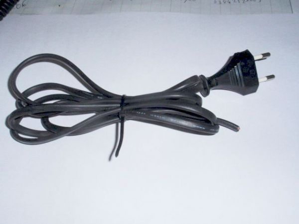Power wire black 1,5m
