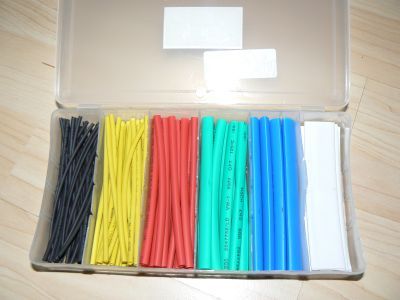 head shrink sleeve sort 100 parts colored